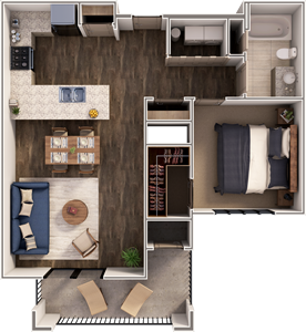 One Bedroom / One Bath